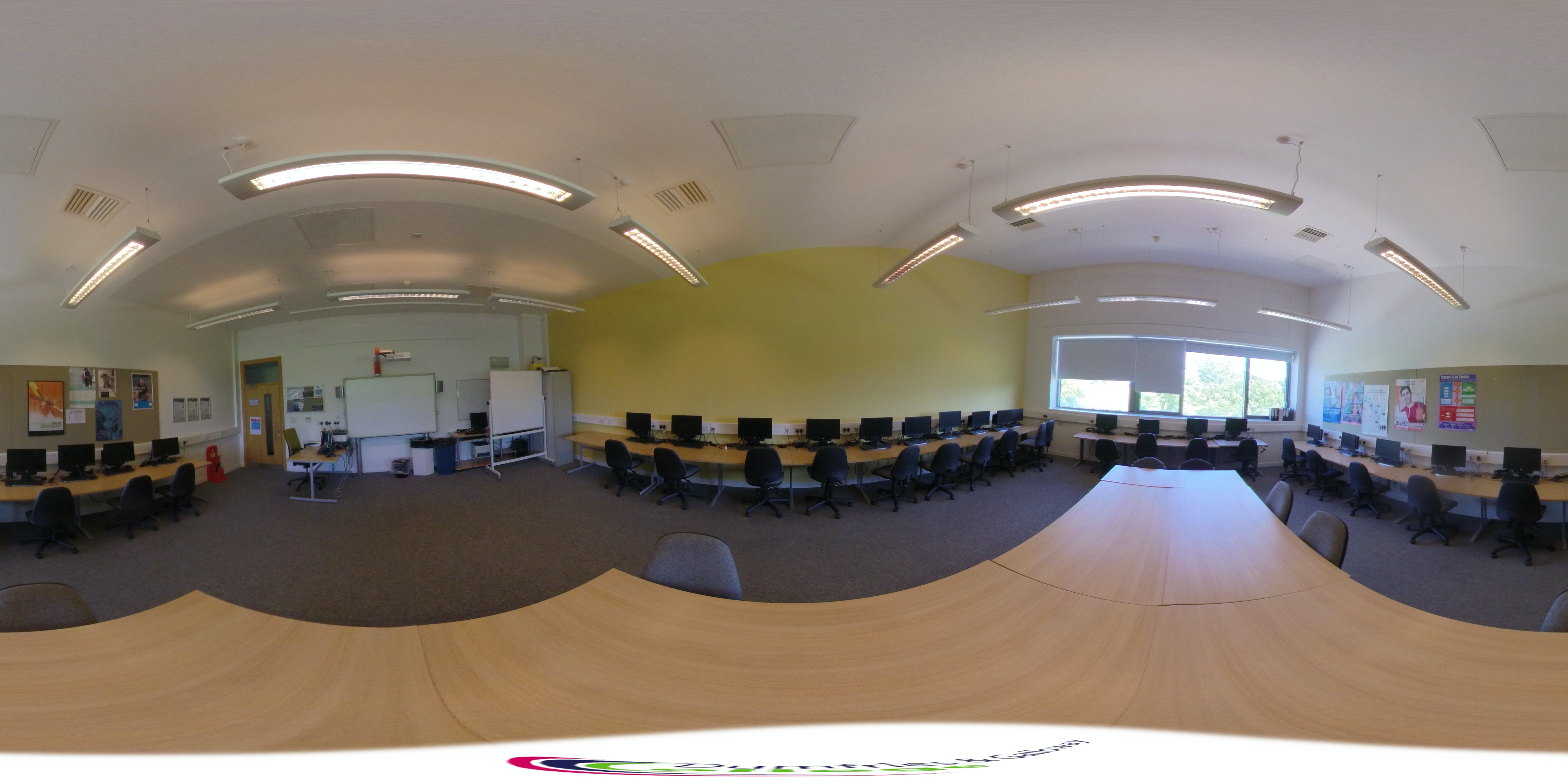 360 Photo of A computing lab