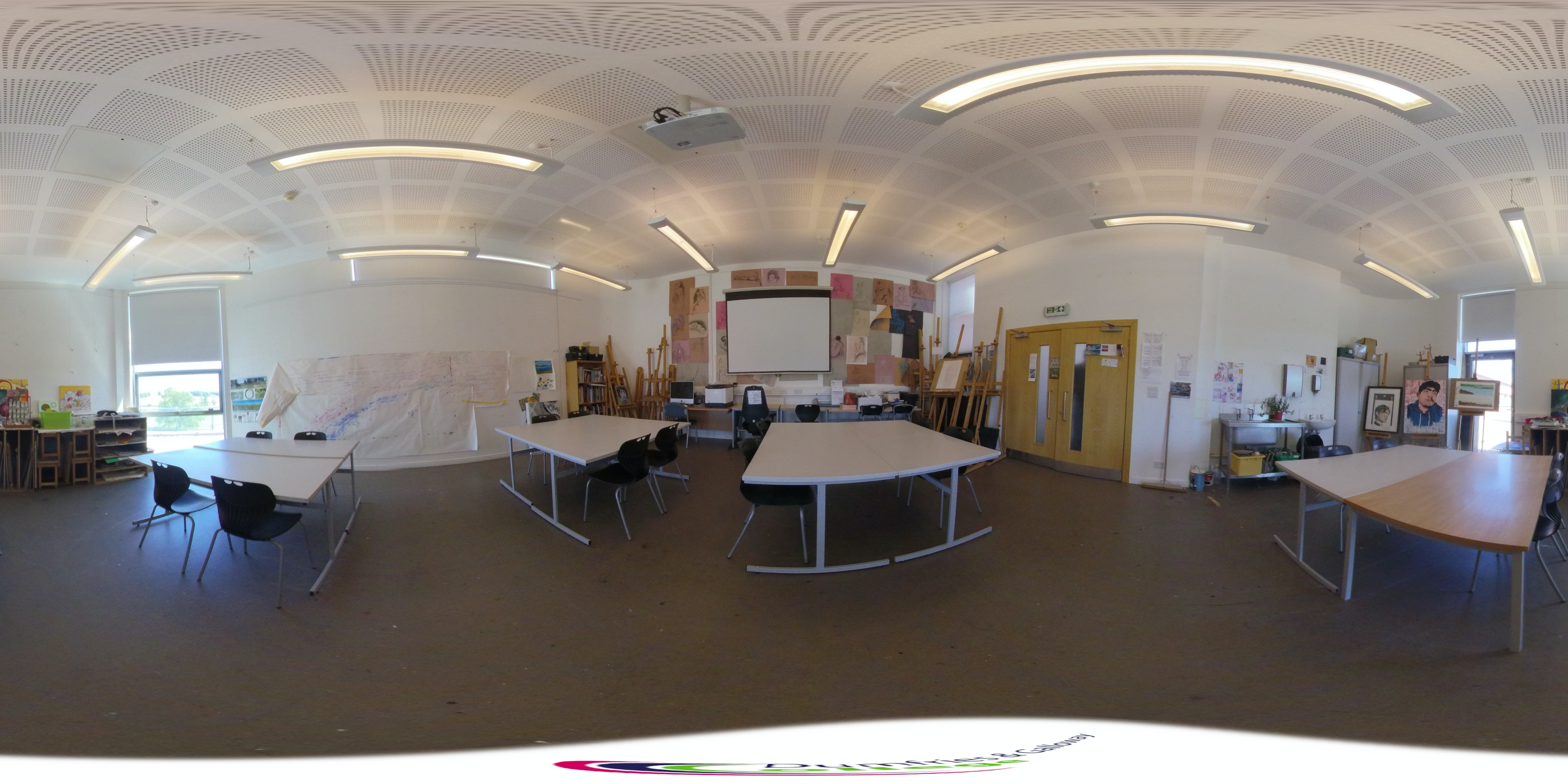 360 Photo of The fine art studio