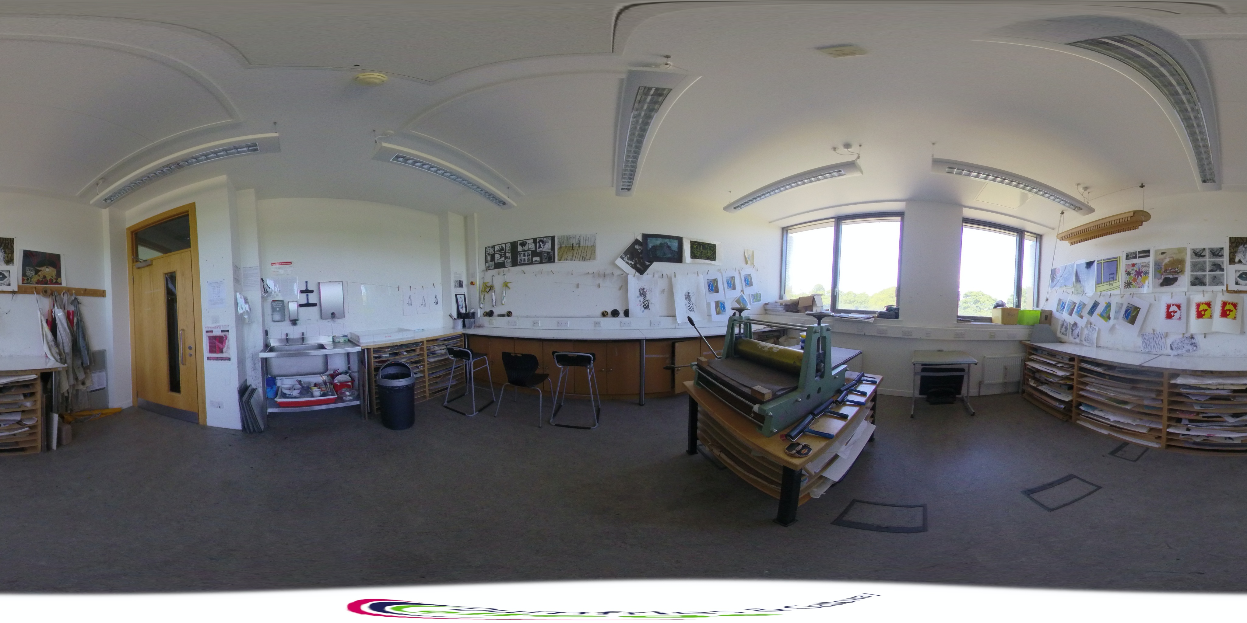 360 Photo of Print making Studio